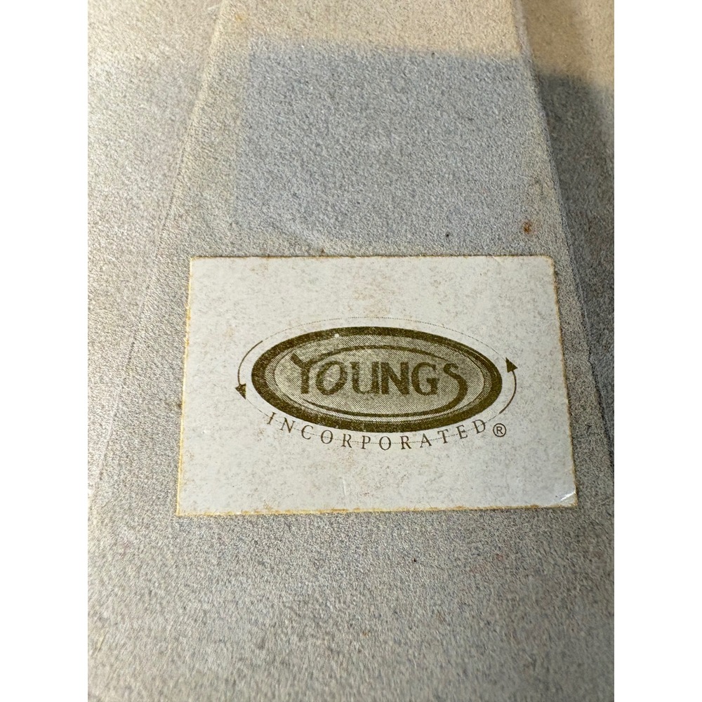 Youngs Inc Western Rope Cowboy Boots Rifle Picture Frame Rustic Decor 8x6.5 - Picture 3 of 6